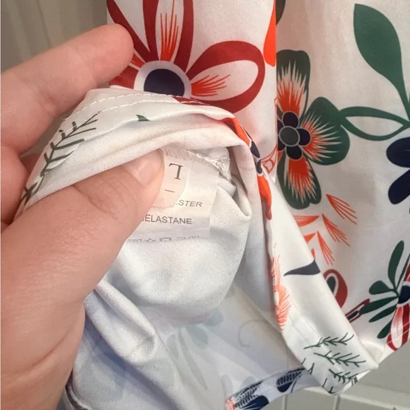 Source Unknown Floral Mini Dress - Multicolor - Picture 2 of 3